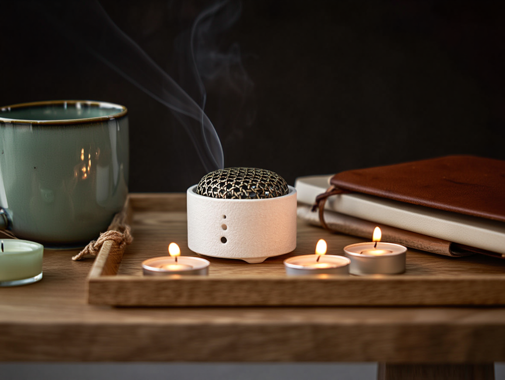 Komorebi Räuchergefäß | Ein Sanktuarium aus Keramik für Ihre Rituale der Stille.
