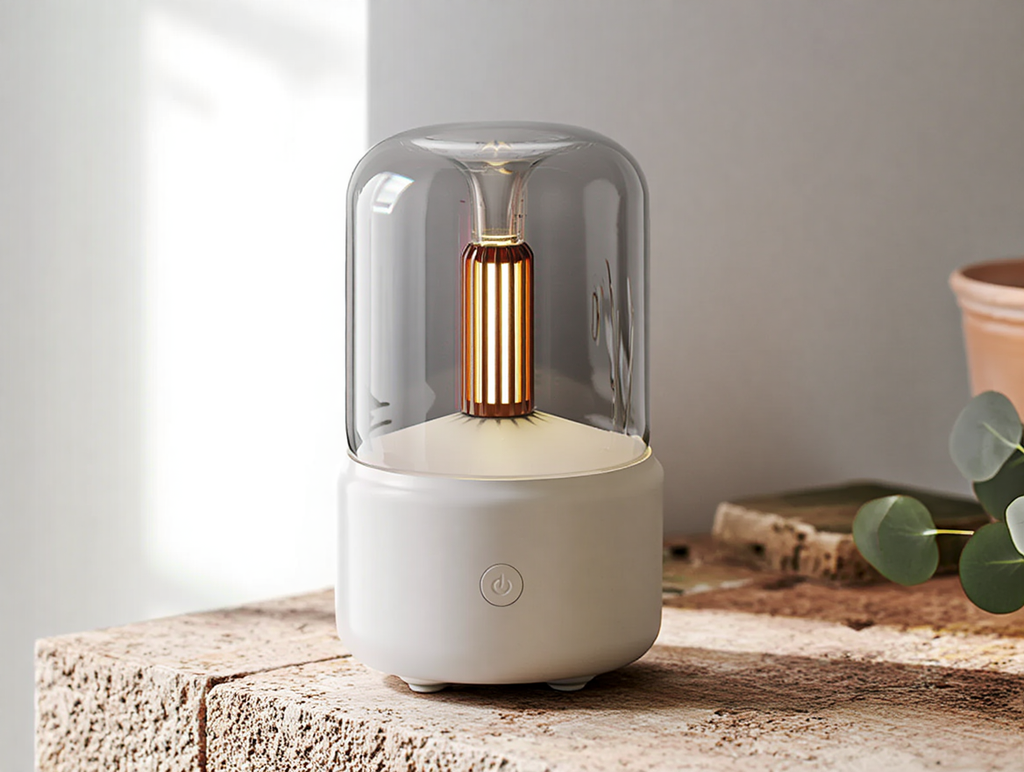 Aura | Aroma Diffusor mit Kerzenlicht