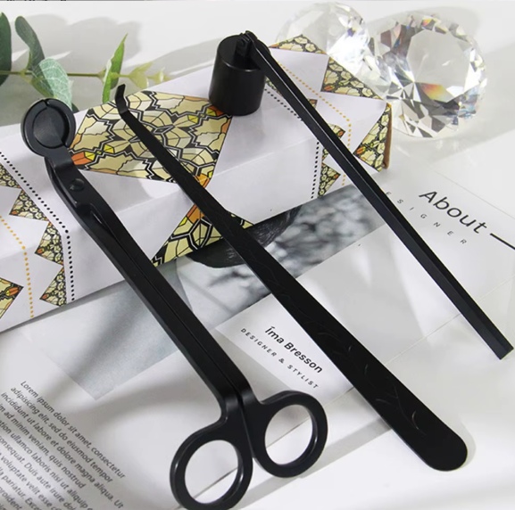 Elyveve Candle Ritual Set | Drei essentielle Werkzeuge für die elegante Pflege Ihrer Kerzen.