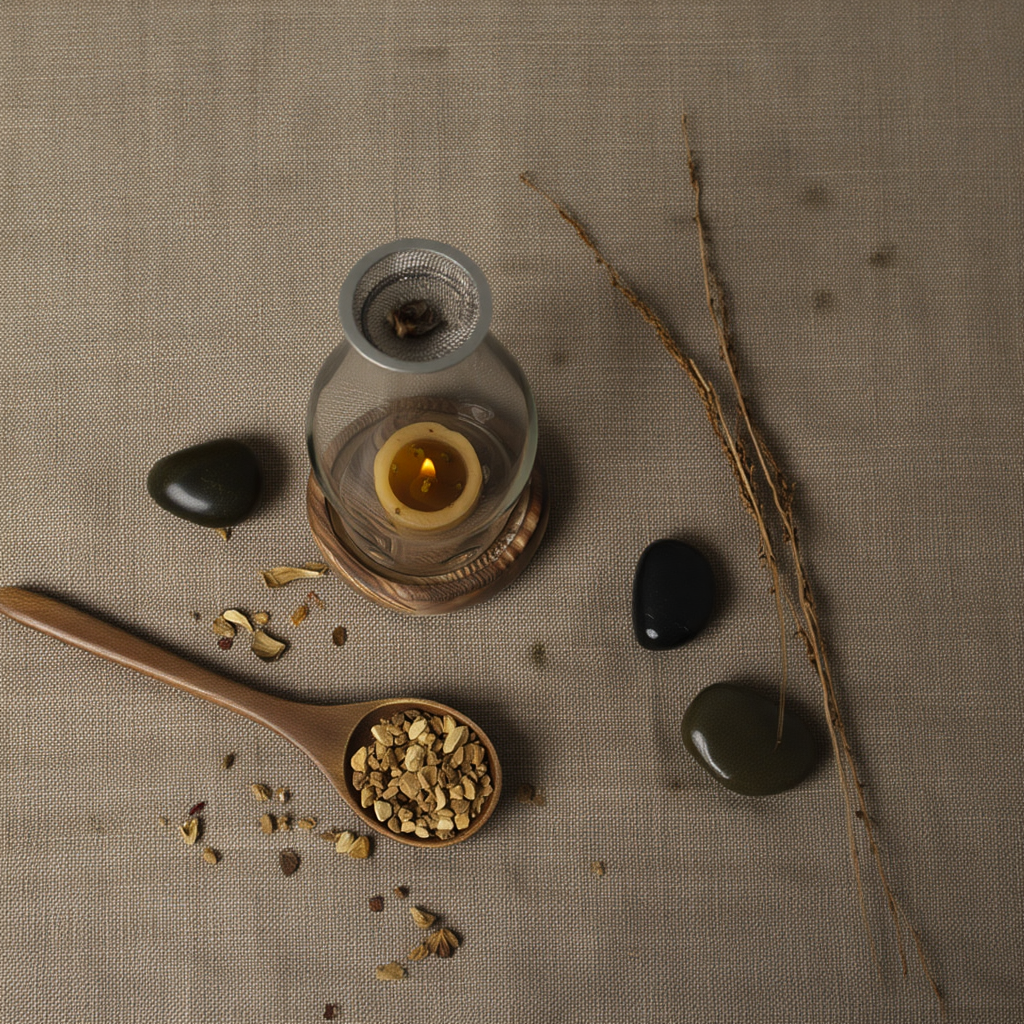 Aura Aroma-Diffusor | Sanfter Kräuter- und Harz-Wärmer