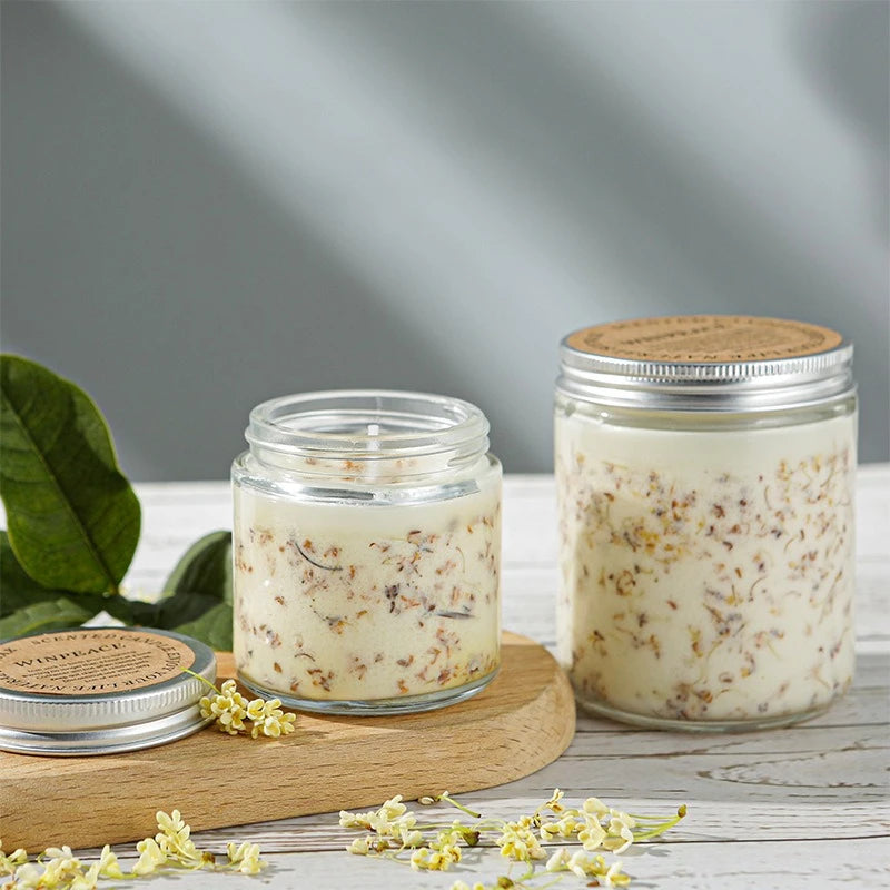 Osmanthus Ritualkerze | Der geheime Garten von Elyveve