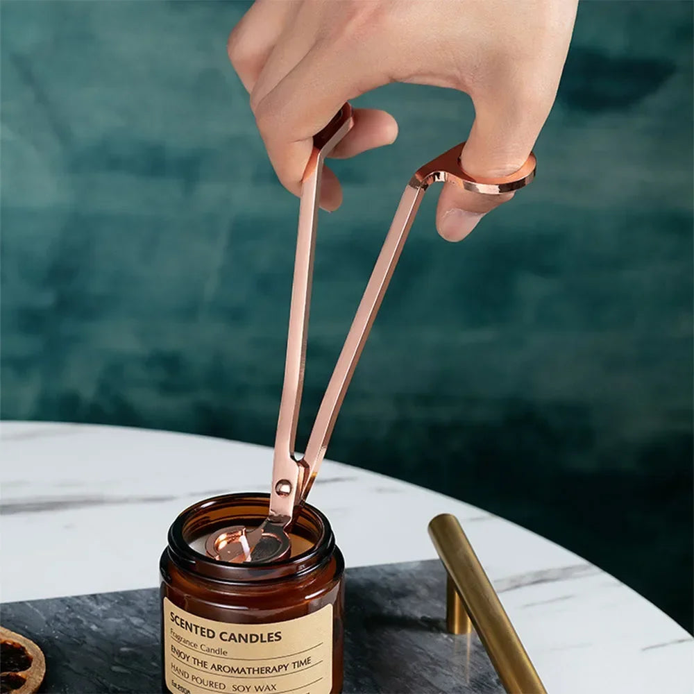 Elyveve Candle Ritual Set | Drei essentielle Werkzeuge für die elegante Pflege Ihrer Kerzen.
