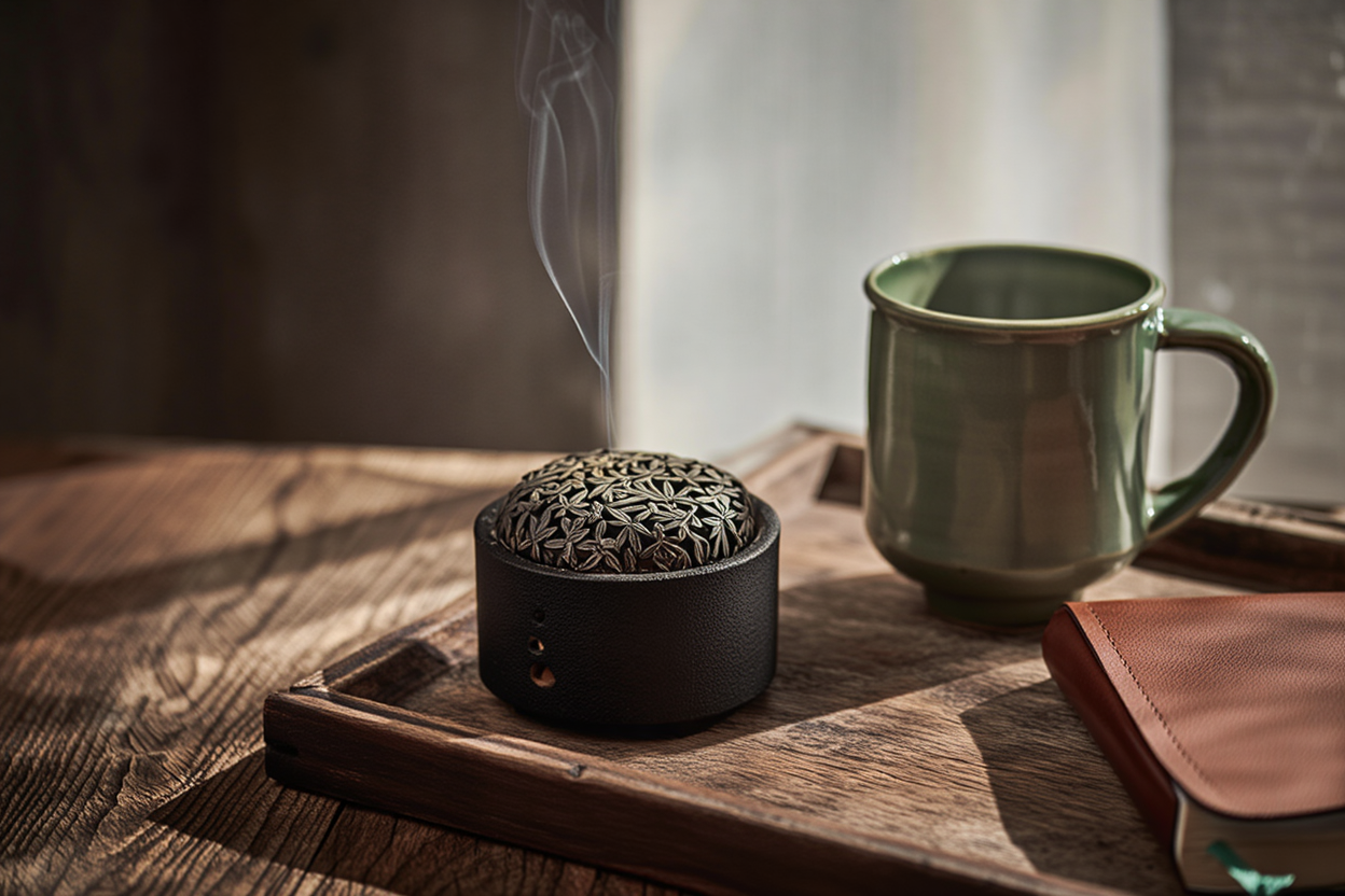 Komorebi Räuchergefäß | Ein Sanktuarium aus Keramik für Ihre Rituale der Stille.