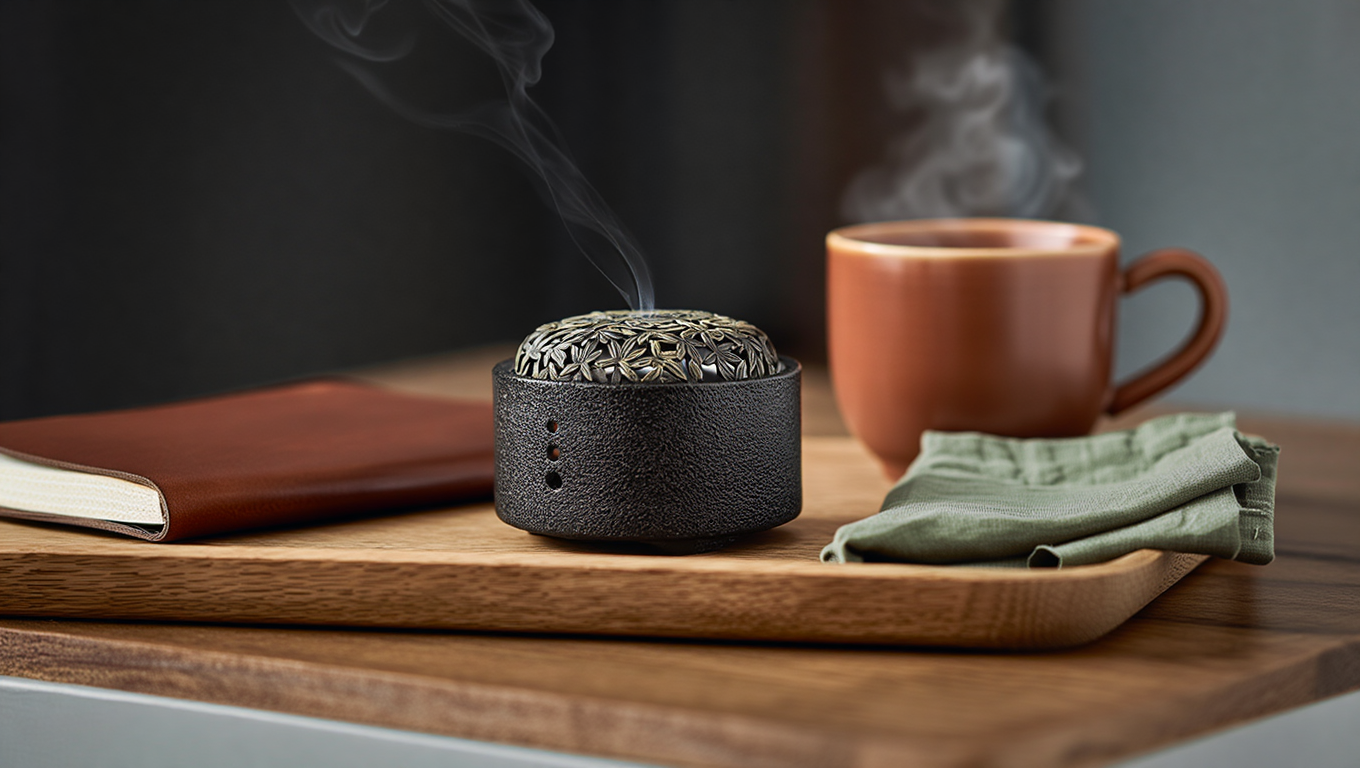 Komorebi Räuchergefäß | Ein Sanktuarium aus Keramik für Ihre Rituale der Stille.