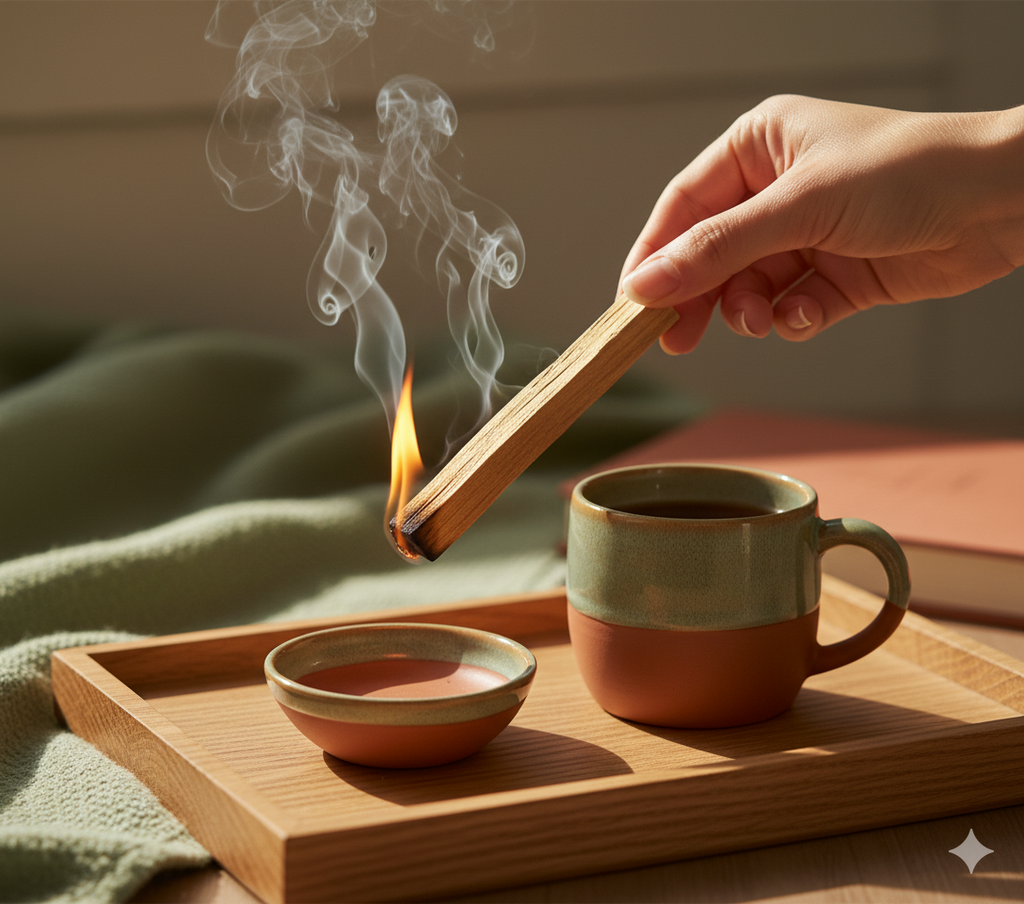 Elyveve Heilige Palo Santo Hölzer | Ein Reinigungs- und Klarheitsritual für Geist und Raum