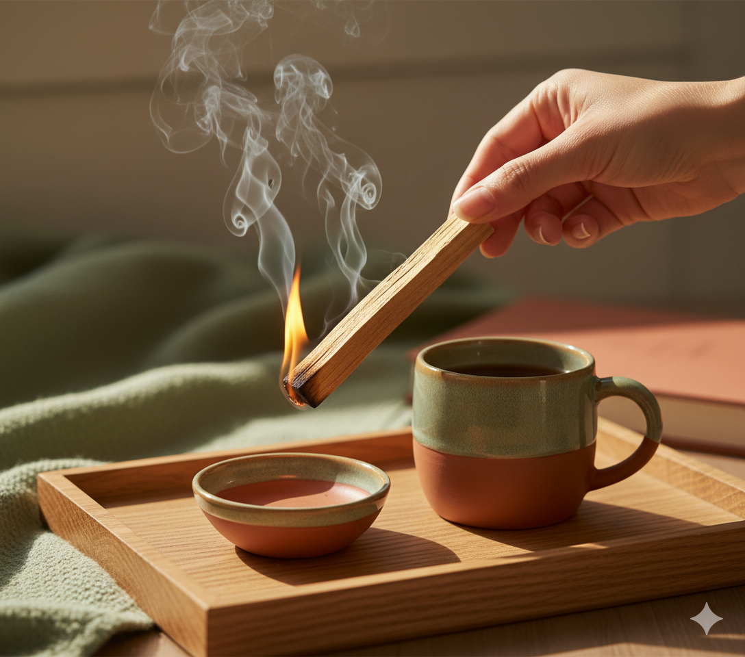 Elyveve Heilige Palo Santo Hölzer | Ein Reinigungs- und Klarheitsritual für Geist und Raum