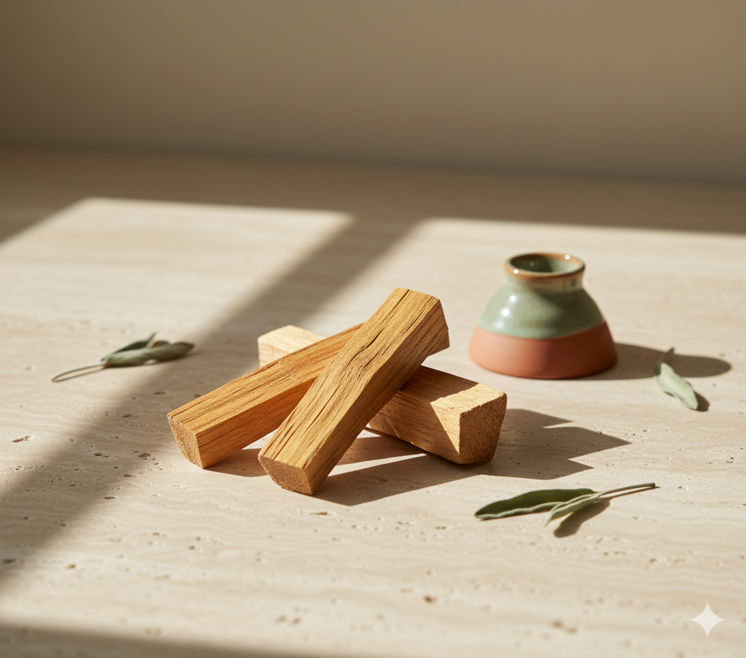 Elyveve Heilige Palo Santo Hölzer | Ein Reinigungs- und Klarheitsritual für Geist und Raum