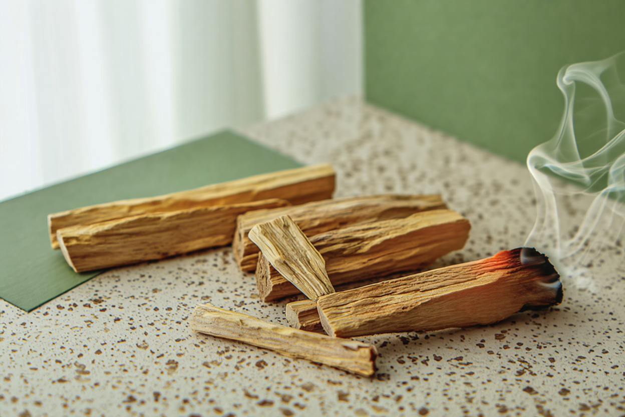 Elyveve Heilige Palo Santo Hölzer | Ein Reinigungs- und Klarheitsritual für Geist und Raum